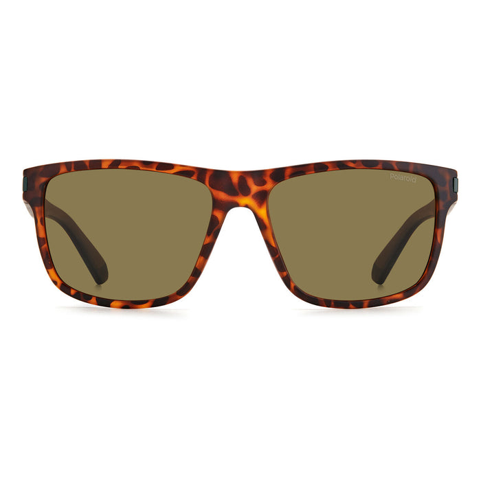 Ochelari de Soare Bărbați Polaroid Pld S Verde Habana