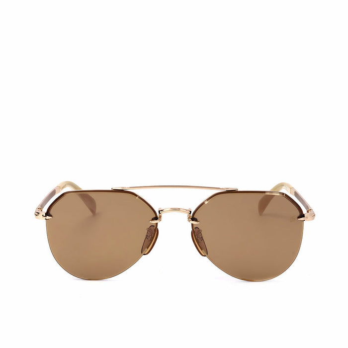 Ochelari de Soare Bărbați Eyewear by David Beckham 1090/G/S Maro Auriu* ø 59 mm