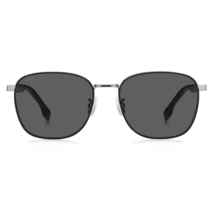 Ochelari de Soare Bărbați Hugo Boss 1407/F/SK ø 58 mm Negru Argintiu