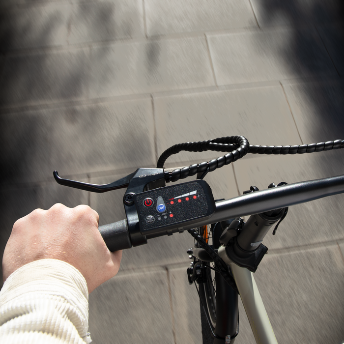 Bicicletă electrică pliabilă Cecotec Flexy e-bike, 250 W, autonomie până la 35 km, roți de 20", baterie 270 Wh
