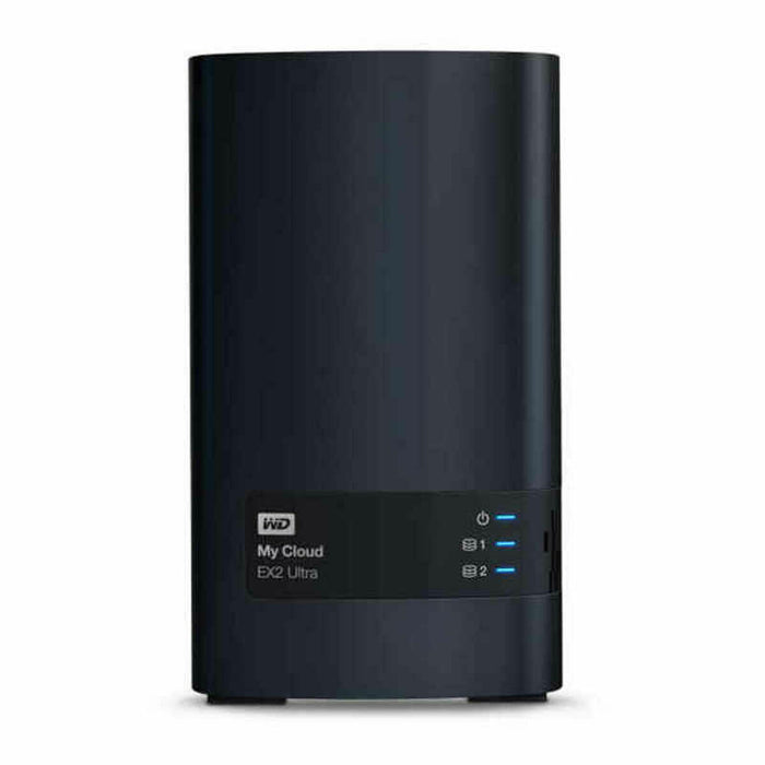 Stocare în Rețea NAS Western Digital My Cloud EX2 Ultra Negru Gigabit Ethernet Marvell ARMADA 385 Marvell Multicolor