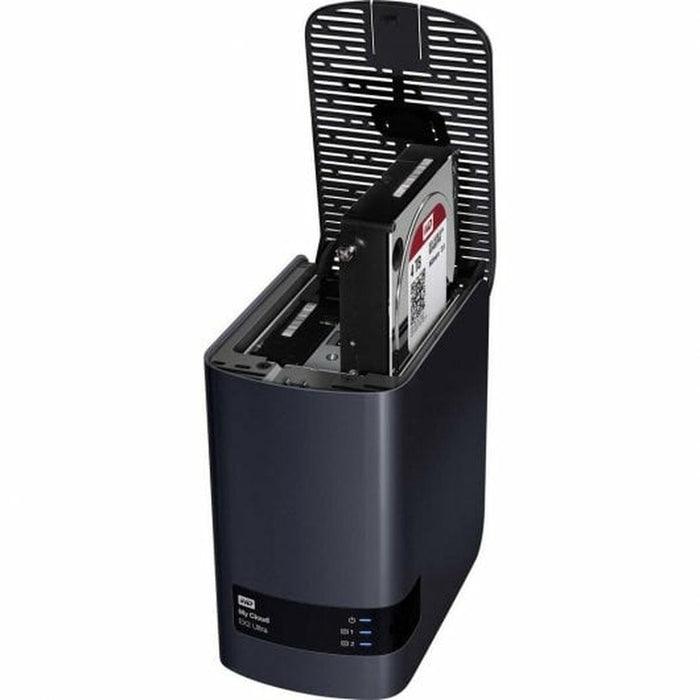 Stocare în Rețea NAS Western Digital My Cloud EX2 Ultra Negru Gigabit Ethernet Marvell ARMADA 385 Marvell Multicolor