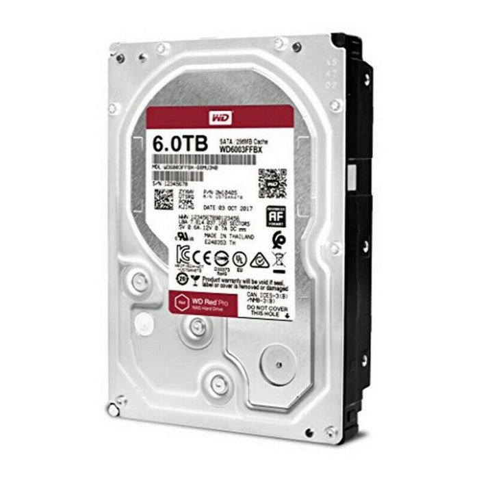 Hard Disk Western Digital WD6003FFBX 6 TB 3.5" SATA III 6 TB 3,5"