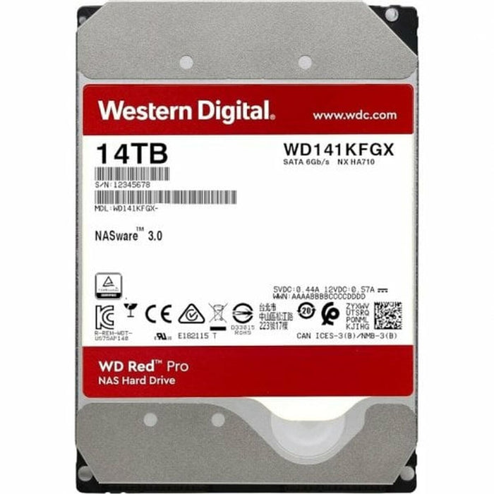 Hard Disk Western Digital WD142KFGX 3,5" 2 TB SSD 14 TB