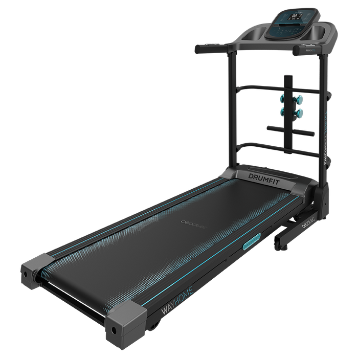 Bandă de alergare Cecotec DrumFit WayHome 1700 Sprint, 1100 W, 17 km/h, 12 programe