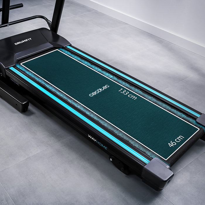 Bandă de alergare Cecotec DrumFit WayHome 1800 Runner Sprint, 2200 W, 18 km/h, 12 programe