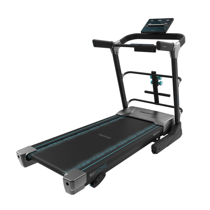 Bandă de alergare Cecotec DrumFit WayHome 1800 Runner Sprint, 2200 W, 18 km/h, 12 programe