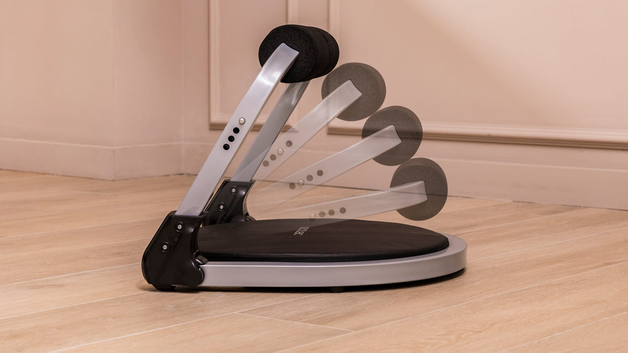 Platformă de antrenament abdominal Cecotec Drumfit MultiTrain 6000, 6 exerciții, 4 niveluri de intensitate, pliabilă