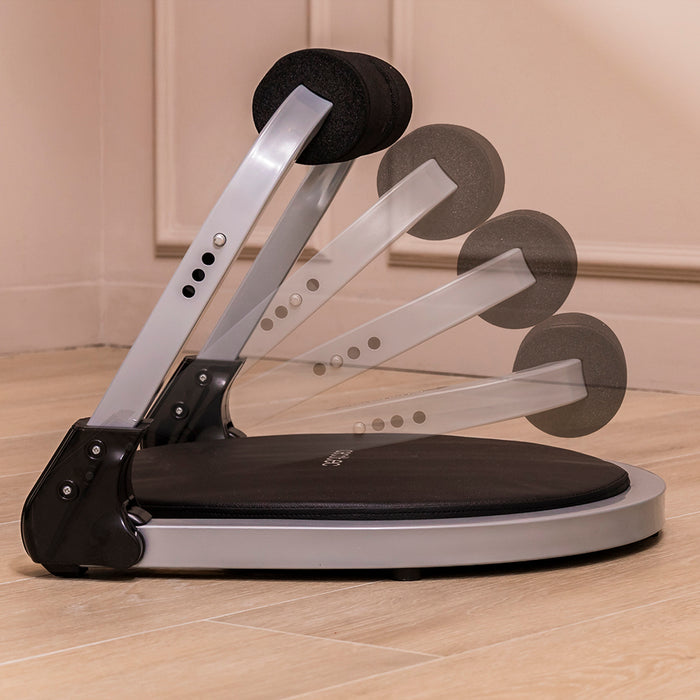 Platformă de antrenament abdominal Cecotec Drumfit MultiTrain 6000, 6 exerciții, 4 niveluri de intensitate, pliabilă
