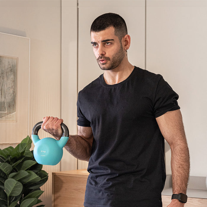 Kettlebell Cecotec Drumfit KettleBell 10000 Neo, 10 kg, înveliș din neopren