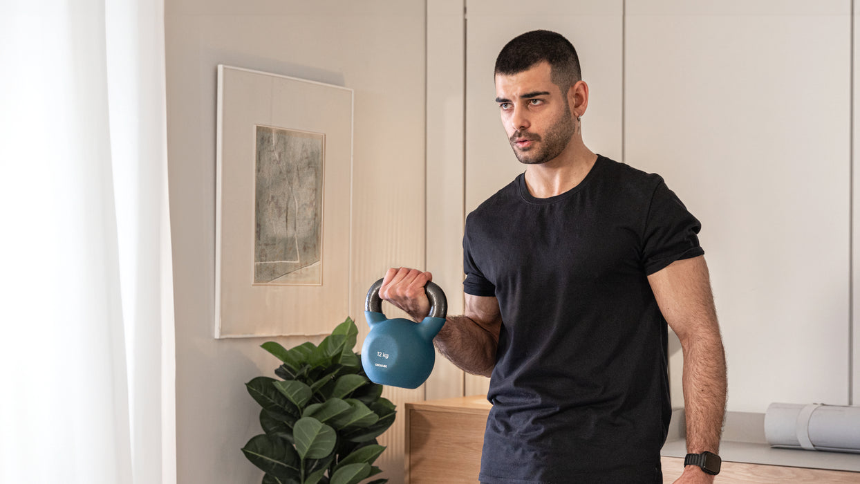 Kettlebell Cecotec Drumfit KettleBell 12000 Neo, 12 kg, înveliș din neopren
