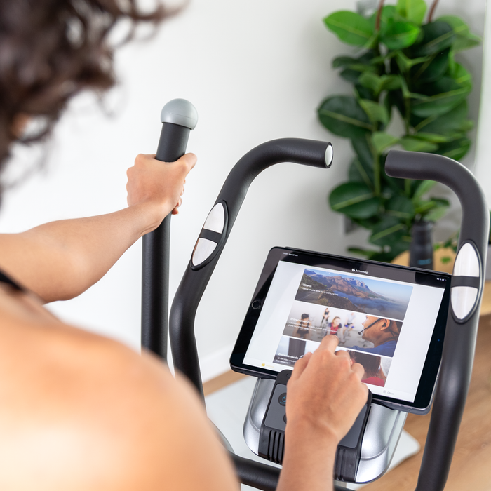 Bicicletă eliptică Cecotec Drumfit Elliptical 8000 Magno, volantă 8 kg, 8 niveluri, pas de 38 cm