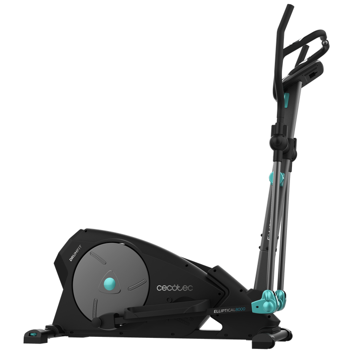 Bicicletă eliptică Cecotec Drumfit Elliptical 8000 Magno, volantă 8 kg, 8 niveluri, pas de 38 cm