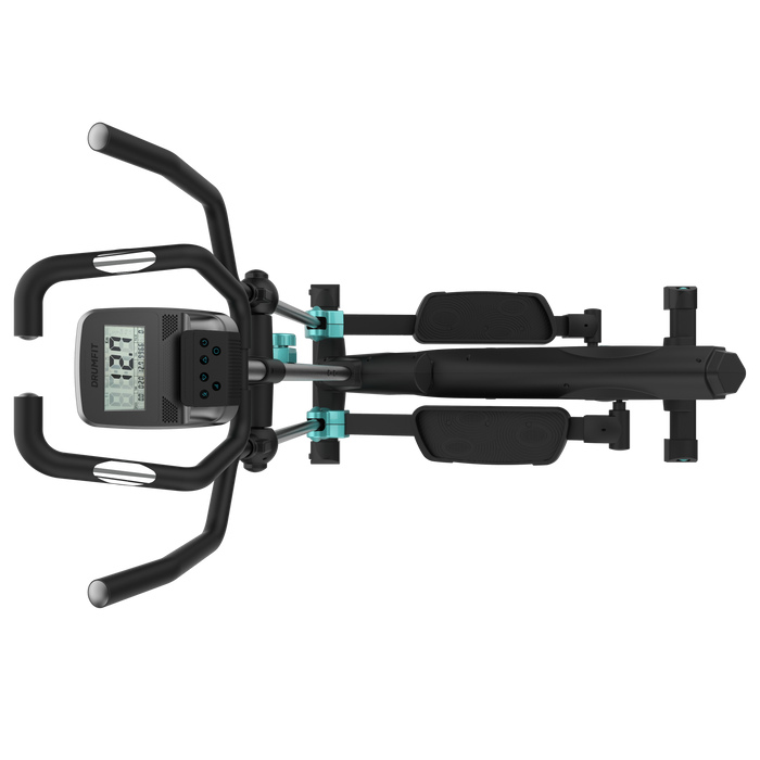 Bicicletă eliptică Cecotec Drumfit Elliptical 8000 Magno, volantă 8 kg, 8 niveluri, pas de 38 cm