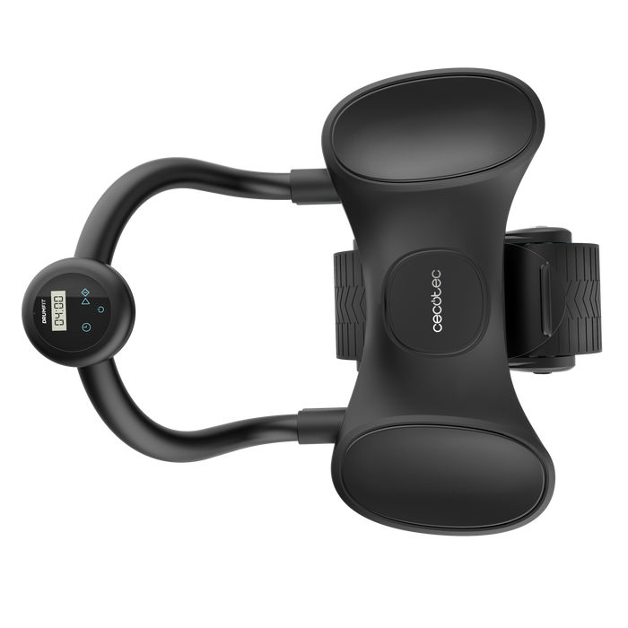 Roată abdominală Cecotec Drumfit AB Fit Pro, revenire automată, suport pentru coate, afișaj LCD