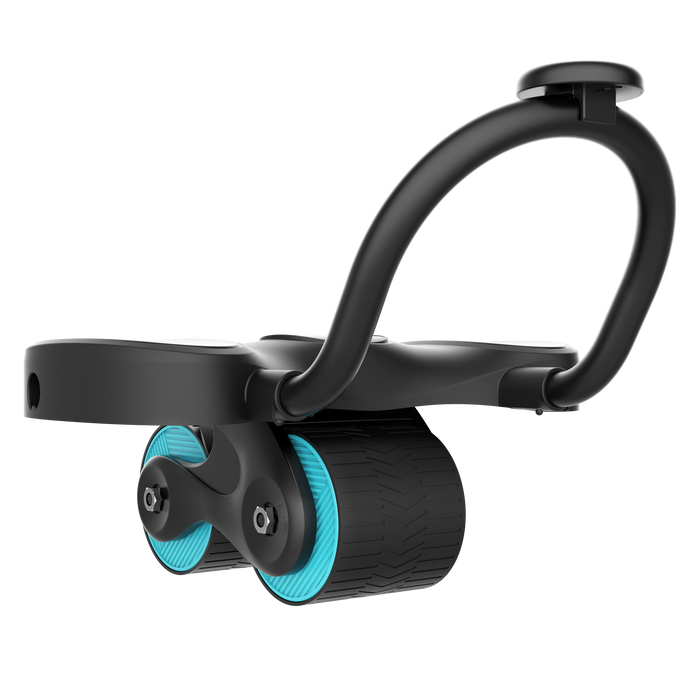 Roată abdominală Cecotec Drumfit AB Fit Pro, revenire automată, suport pentru coate, afișaj LCD