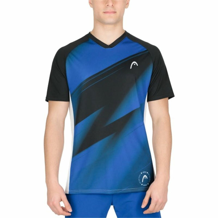 Tricou cu Mânecă Scurtă Bărbați Head Head Play Tech Albastru