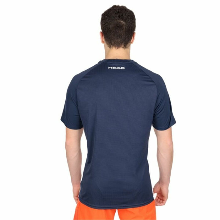 Tricou cu Mânecă Scurtă Bărbați Head Head Play Tech Bleumarin