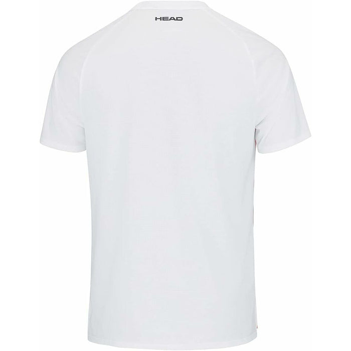 Tricou cu Mânecă Scurtă Bărbați Head Topspin Alb