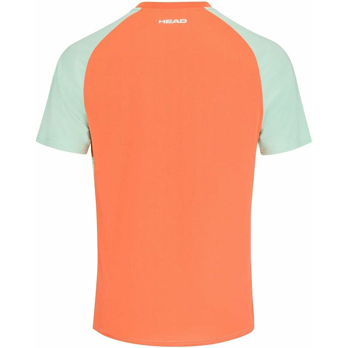 Tricou cu Mânecă Scurtă Bărbați Head Topspin Acvamarin