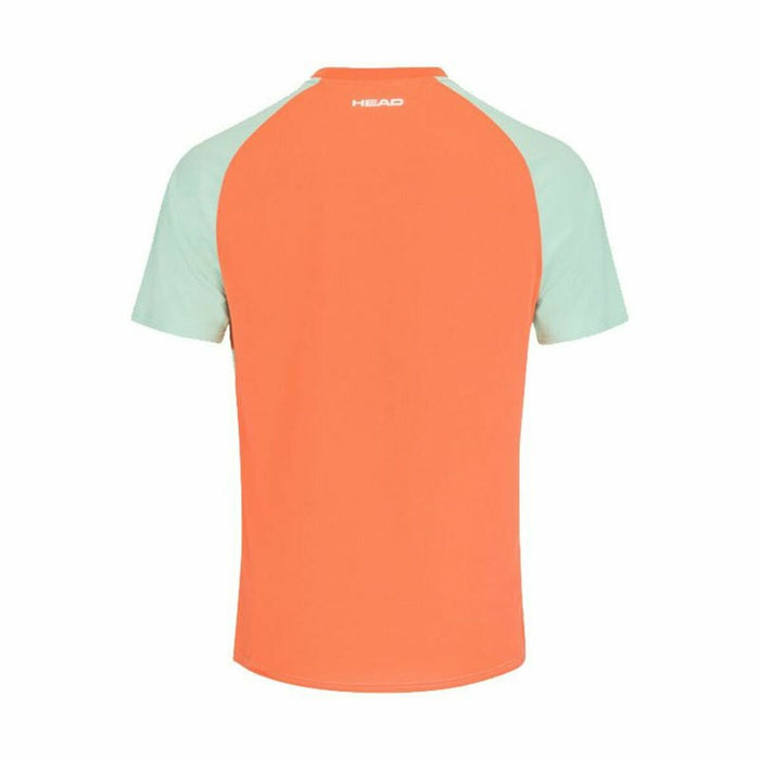 Tricou cu Mânecă Scurtă Bărbați Head Topspin Acvamarin