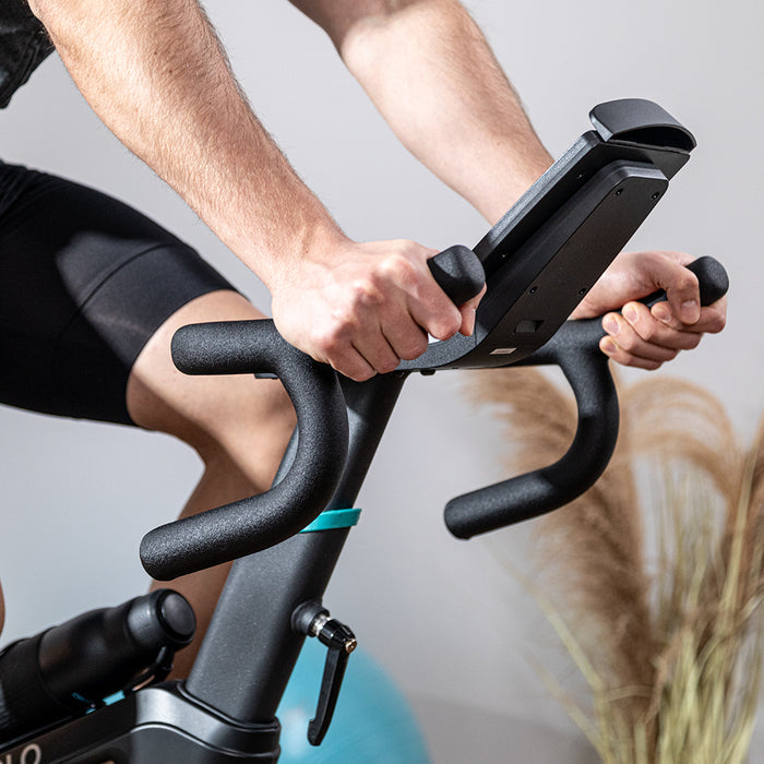 Bicicletă fitness indoor Cecotec DrumFit Indoor Eolo, volantă de 6 kg, 14 programe, 32 niveluri