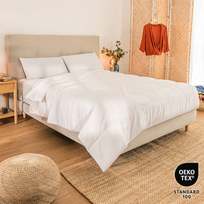 Pilotă Cecotec Flow ComfortCloud 3000, 180 × 220 cm, albă
