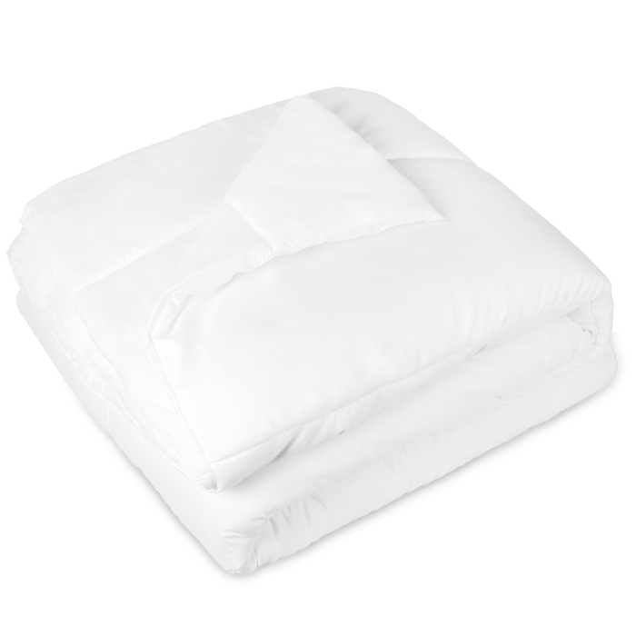 Pilotă Cecotec Flow ComfortCloud 3000, 240 × 220 cm, fibră goală siliconizată, albă
