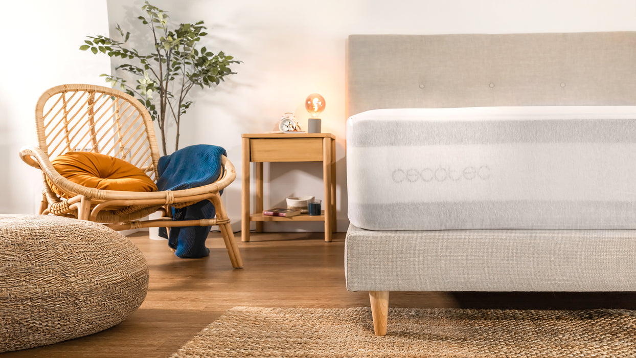 Protector de saltea Cecotec Flow ProtectMattress 1000 Tencel (90), 90 × 200 cm, pentru saltele de până la 30 cm