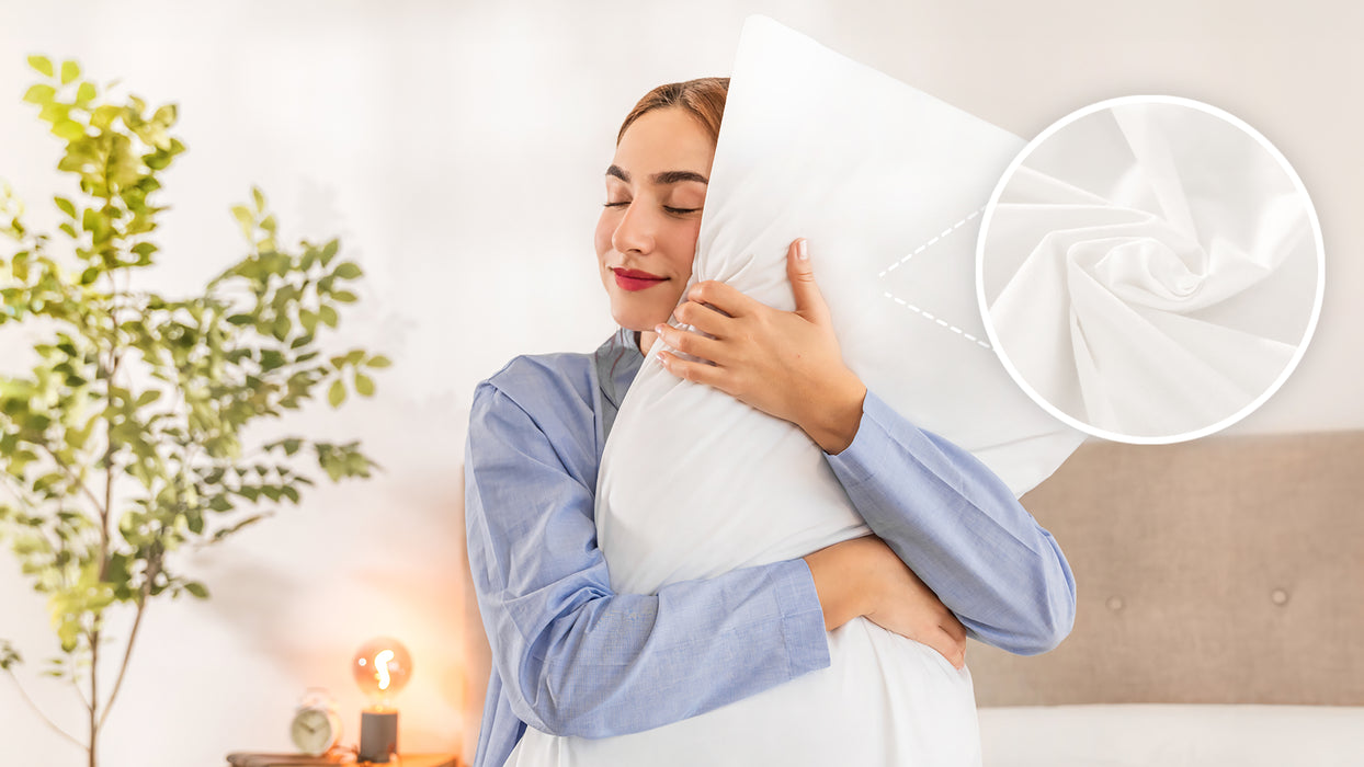 Față de pernă Cecotec Flow ProtectPillow 1000, 90 × 45 cm, albă