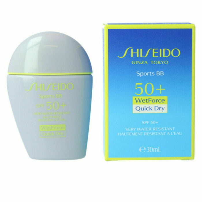 Cremă Hidratantă Efect Machiaj Sun Care Sports Shiseido SPF50+ (12 g)