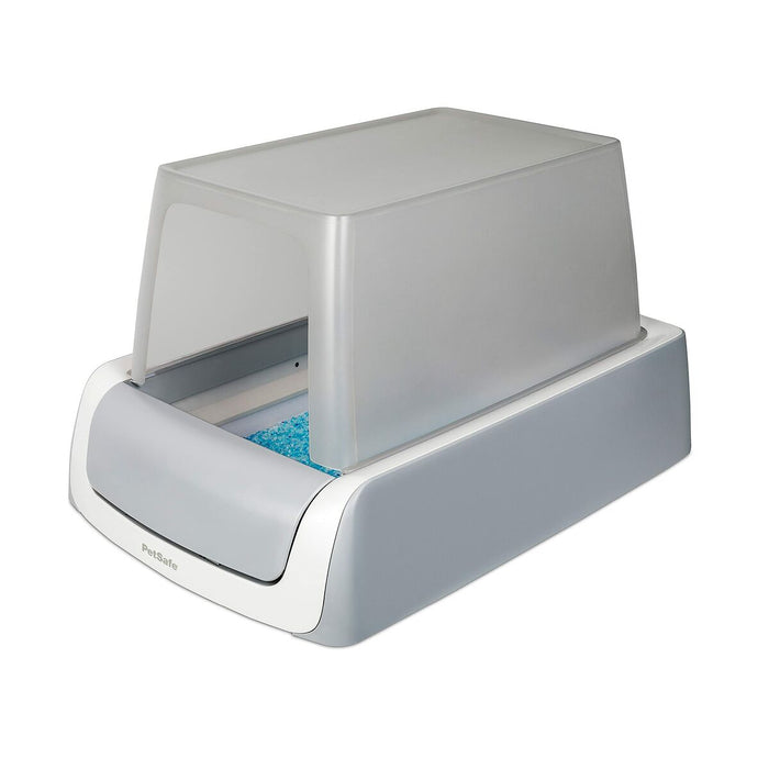 Nisip pentru pisici PetSafe Stergere automată 15 x 70 x 48,5 cm Alb Plastic