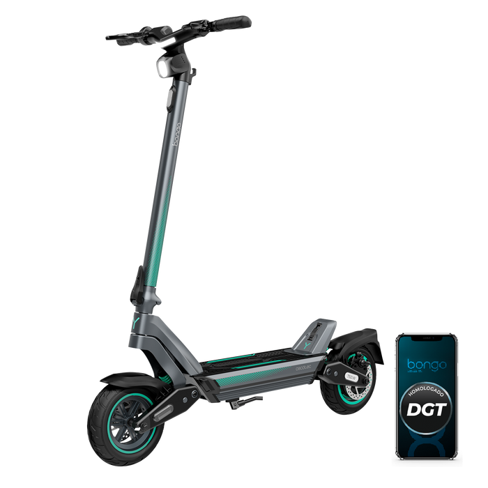 Trotinetă electrică Cecotec Bongo Y45 Connected, 750 W, autonomie 45 km, baterie 36 V, 10 Ah
