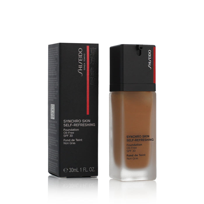 Fond de Ten Fluid Shiseido Synchro Skin Self-Refreshing Nº 510 Suede Spf 30 30 ml