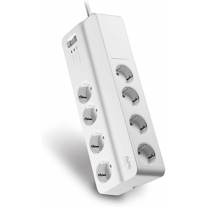 Placă de circuit Prize 8 Puncte de Conectare cu Întrerupător APC PM8-GR (2 m)