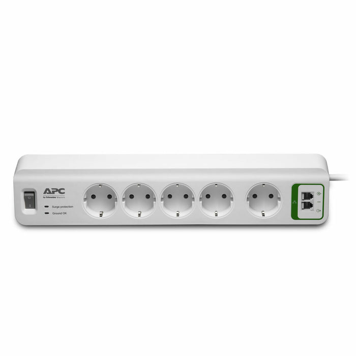 Placă de circuit Prize 5 Puncte de Conectare cu Întrerupător APC PM5T-GR