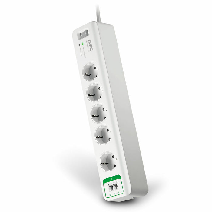 Placă de circuit Prize 5 Puncte de Conectare cu Întrerupător APC PM5T-GR
