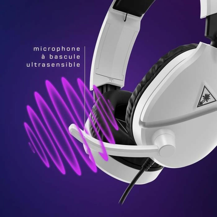Căști cu Microfon Turtle Beach TBS-2001-15 Alb Negru