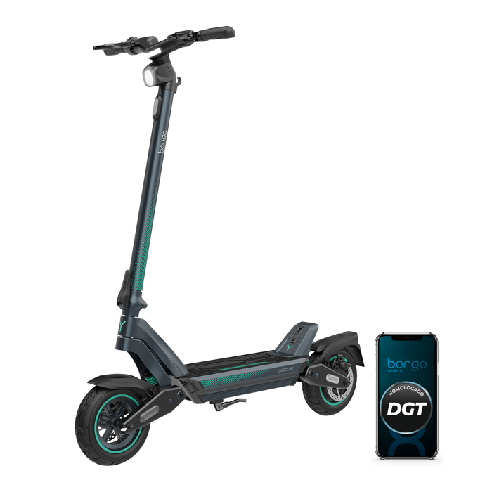 Trotinetă electrică Cecotec Bongo Y65 Connected, 1200 W, autonomie până la 65 km, roți de 10”