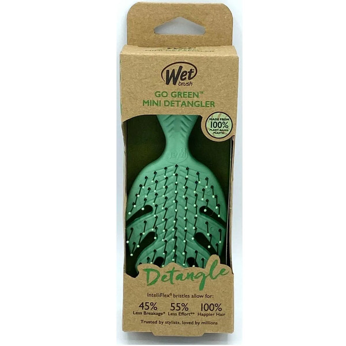 Atpainiojantis šepetys The Wet Brush Go Green Verde Mini