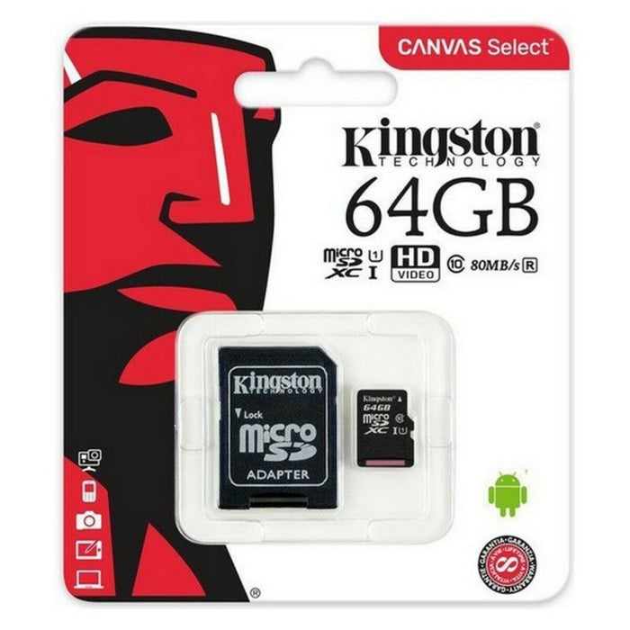 Card de Memorie Micro SD cu Adaptor Kingston exFAT