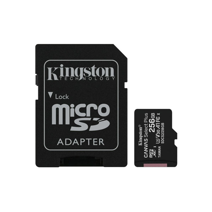 Card de Memorie Micro SD cu Adaptor Kingston Canvas Select Plus 256 GB