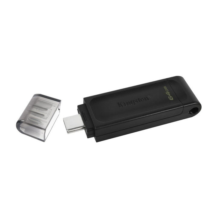 Memorie USB Kingston DT70/64GB Negru 64 GB