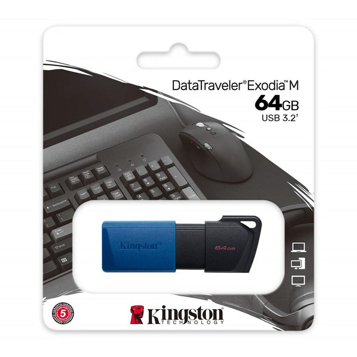 Memorie USB Kingston Exodia M Negru 64 GB