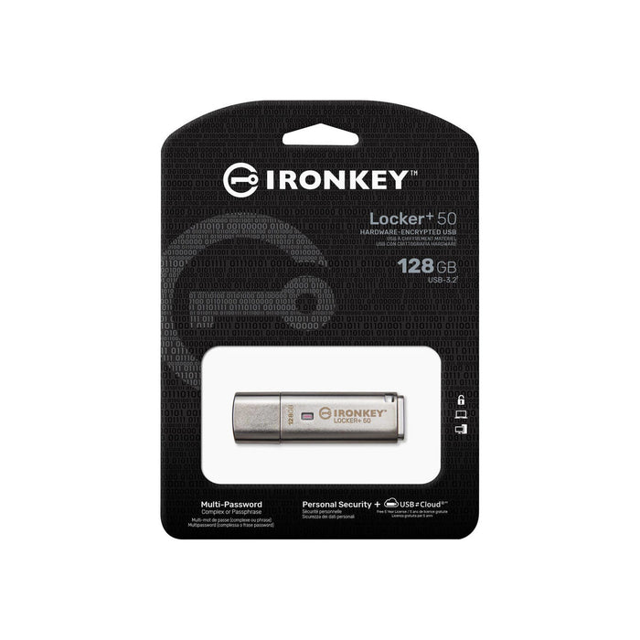 Memorie USB Kingston IKLP50 Gri 128 GB