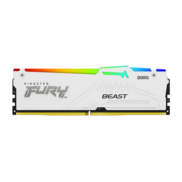 Memorie RAM Kingston FURY Beast White RGB  16 GB DDR5 cl34