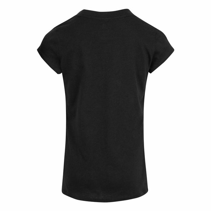 Tricou cu Mânecă Scurtă pentru Copii Converse Timeless Patch Negru