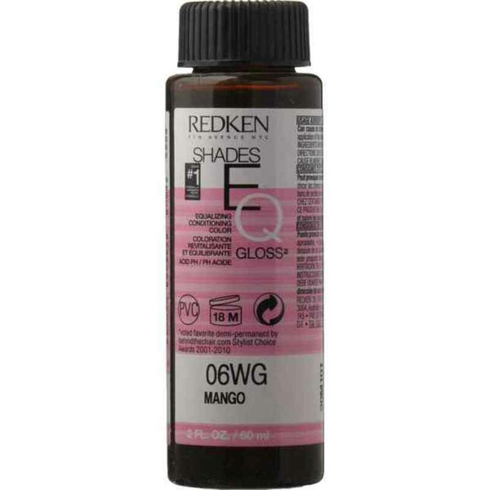 Colorare Permanentă Cremă Redken Nº 06WG Mango (60 ml)