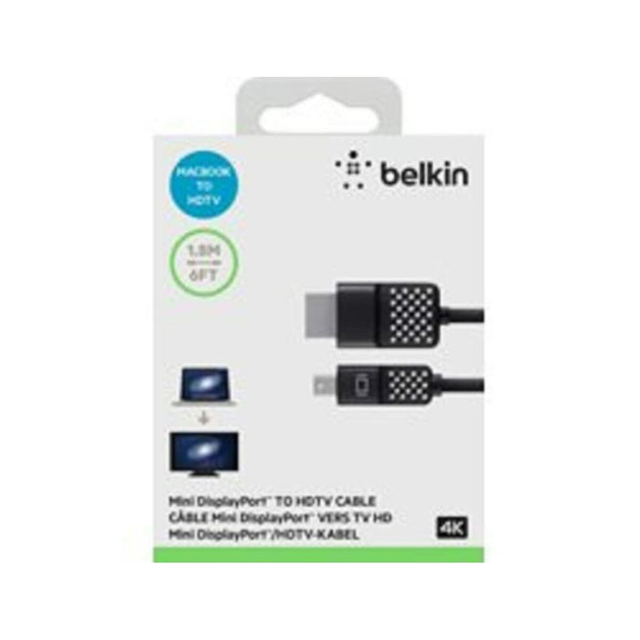 Adaptor DisplayPort la HDMI Belkin F2CD080BT06 Negru