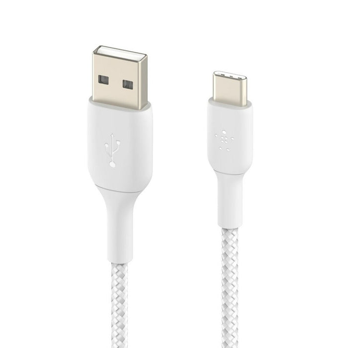 Cablu USB-C la USB Belkin CAB002BT3MWH Alb 3 m